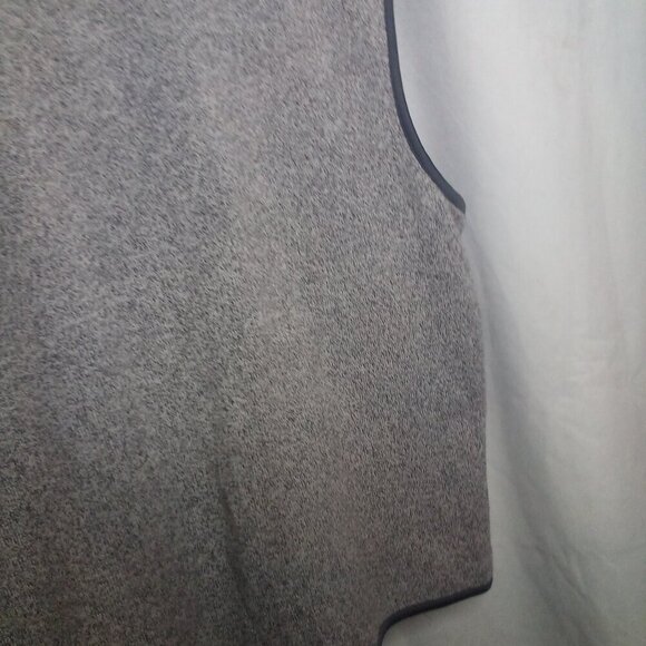 Chaps Vest XL Men Sleeveless Full Zip Pockets Gray - Picture 15 of 16